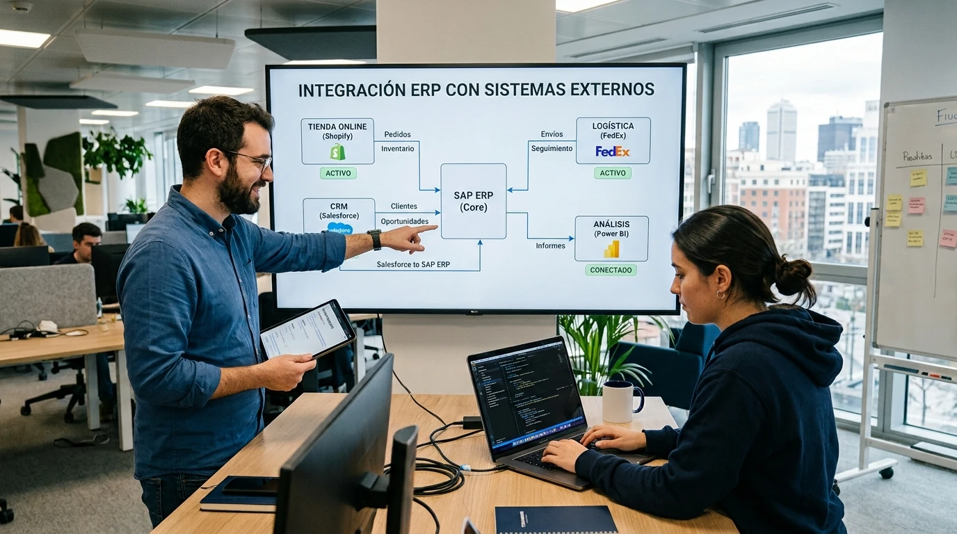 Integración con ERP Financiero — Empresa de servicios